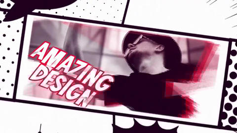 Colorful Comic Book Intro Cartoon Colorful Comic PP - 8