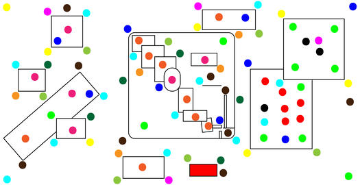 Abstract Network Connection Concept Art