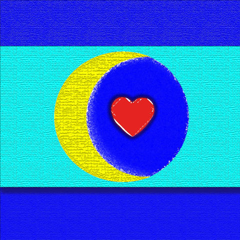 Love Heart Flag