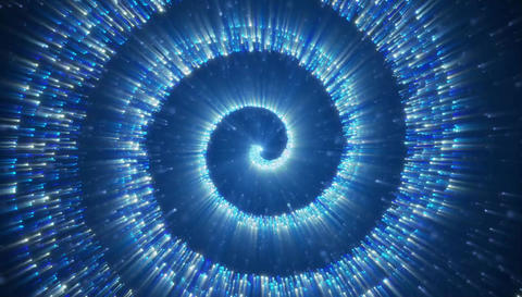Shining spiral