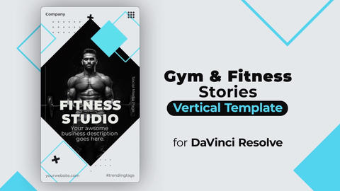 Gym & Fitness Stories - Vertical