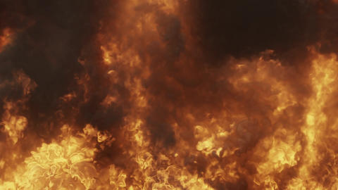 Flame Smoke Explosion Wall