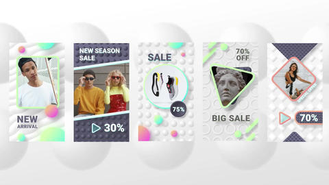 5 Sale Social Media Stories