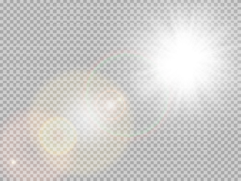 Sunlight special lens flare. EPS 10