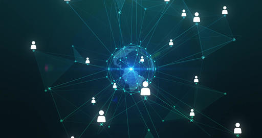 Global Network Connected animation of Global Busi GIF 動畫 17012763 ...