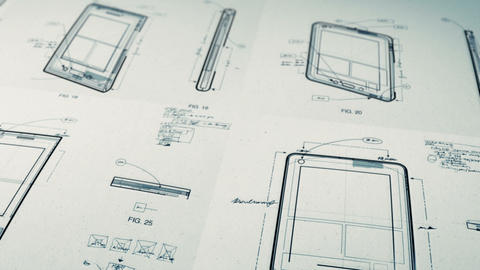 Technology Patents Drawing Animation