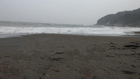 Rough sea