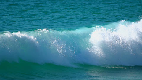 Waves on the beach of Nai Harn, Thailand