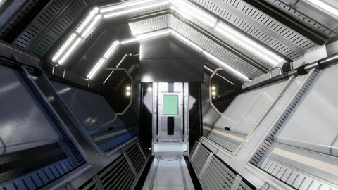 Space station corridor