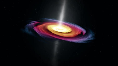 Black Hole - Galaxy Logo Reveal - 1