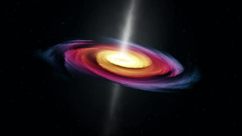 Black Hole - Galaxy Logo Reveal - 2