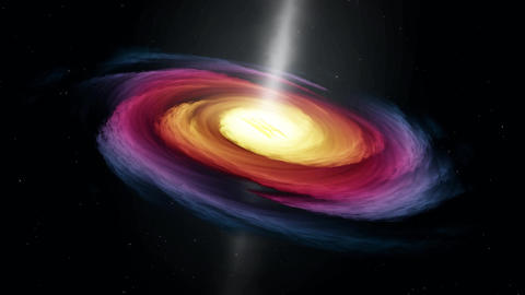 Black Hole - Galaxy Logo Reveal - 4