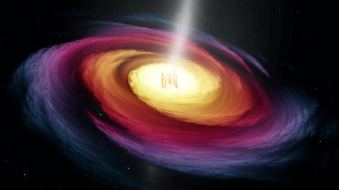 Black Hole - Galaxy Logo Reveal - 5