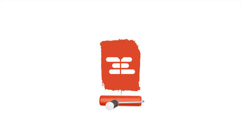 Paint Roller - Logo Animation - 7