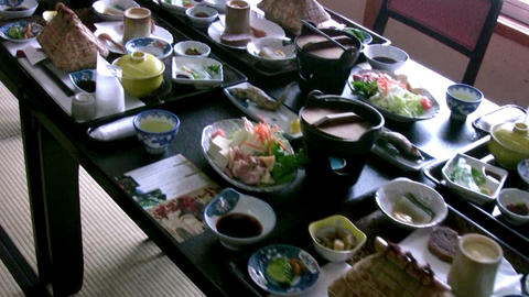 Japanese restaurant table