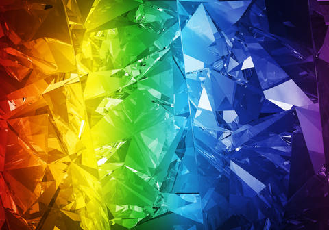 Beautiful Shiny Diamond in Brilliant Cut - Diamond Background,- Crystal