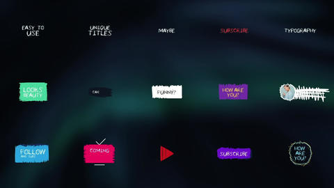Motion Graphics template