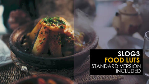 Slog3 Food and Standard Luts