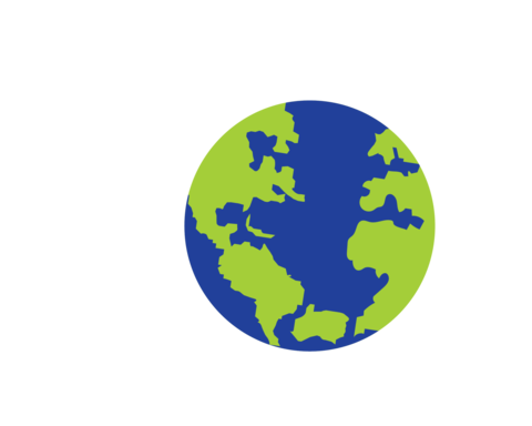 earth icon vector logo illustration