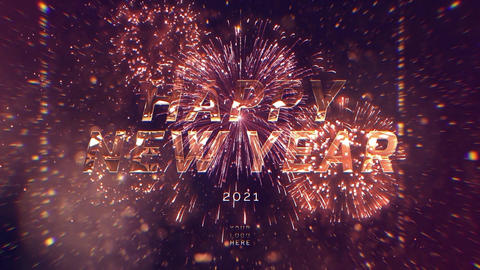 Elegant new years eve countdown