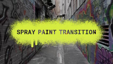 Spray Paint Transitions