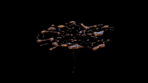 Acid Splash 3d Model