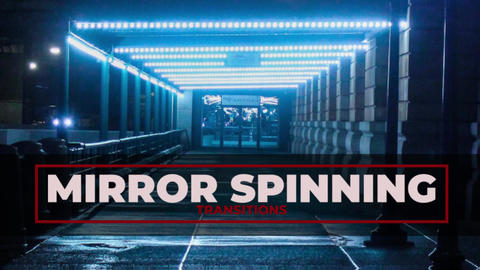 Mirror Spinning Transitions