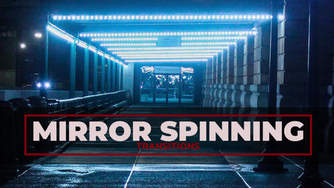 Mirror Spinning Transitions