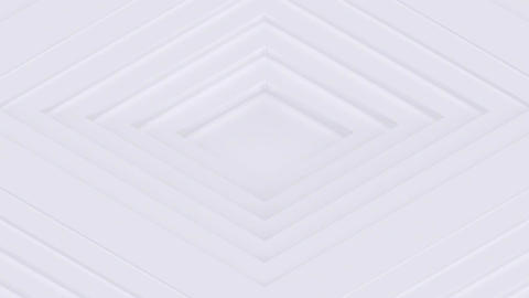 Corporate Waving Elegant Neumorphism 3D Rhombuses in Isometric View