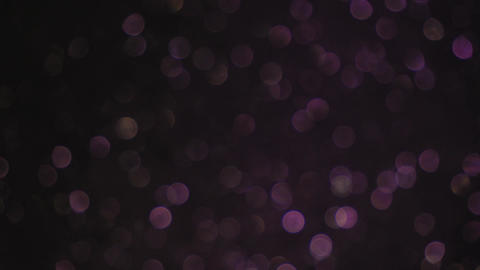 Rotating Dark Glitter Bokeh