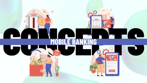 Mobile banking - Scene Situation