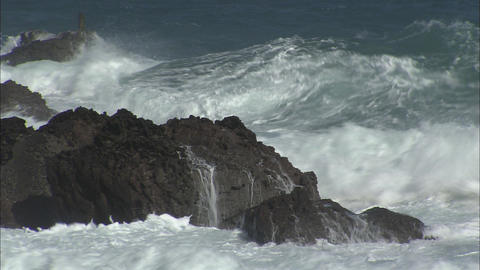 Stormy seas