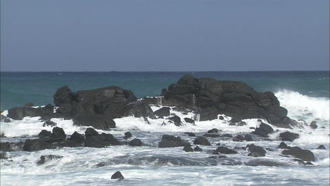 Stormy seas