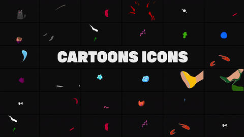 Liquid Stickers | Motion Graphics Pack Stock animation 19513666 ...