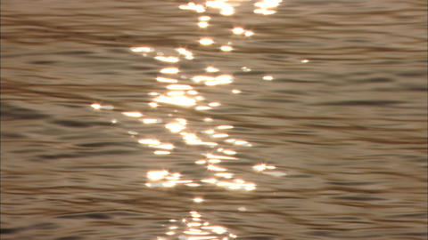 Lake Toya. Sunset reflected on the lake