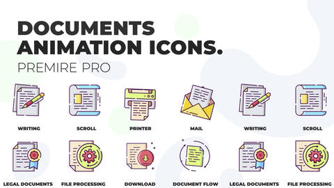 Documents & Achives - MOGRT Icons