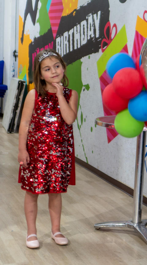 Cheerful little girl