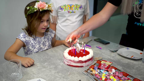 Birthday of a little girl