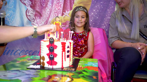 Birthday of a little girl