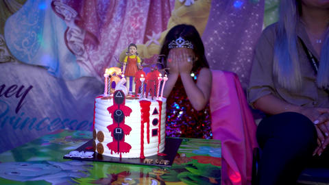 Birthday of a little girl