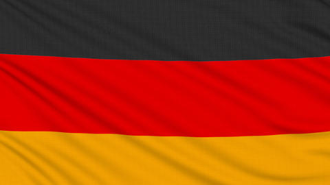 German flag, with real structure of a fabric