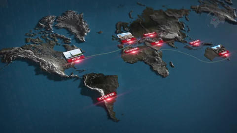 3D World Map