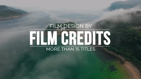 Film credits Motion Graphics template 20806586 | MotionElements