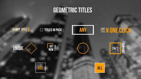 Geometric Minimal Titles MOGRT