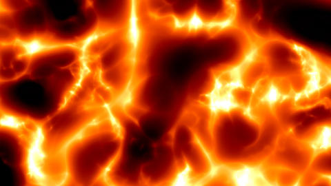 red fiery lava fast