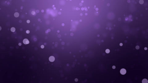 Particles Floating With Purple