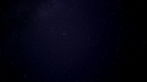 Movement universe relative earth, night sky comet nebula, stars