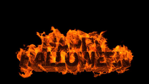 Animated Flame Text