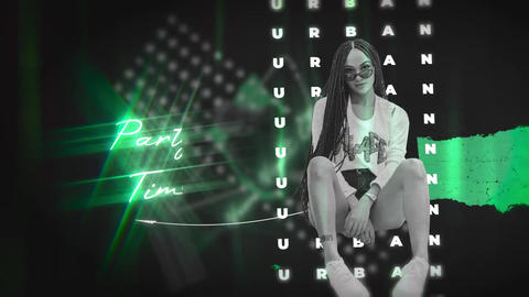 Intro Neon Night And Club and Color Neon Night And Club Promo Final Cut template