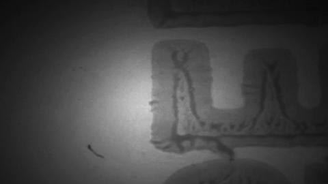 Film strip end